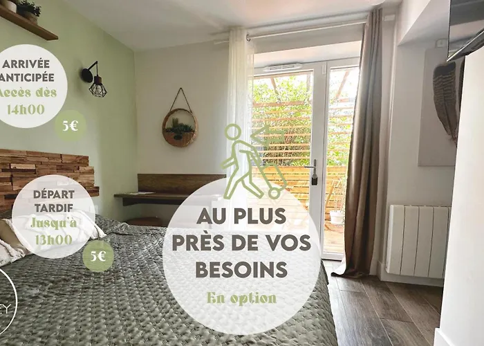 Luna Monkey, & Terrasse Privee, Centre 3* Bourgoin-Jallieu
