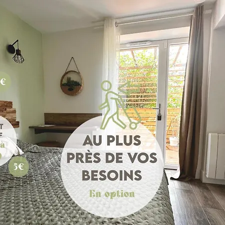 Luna Monkey, & Terrasse Privee, Centre 3* Bourgoin-Jallieu